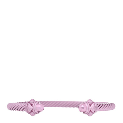 David Yurman Aluminum 5mm Renaissance Bracelet Pink 1 of 4