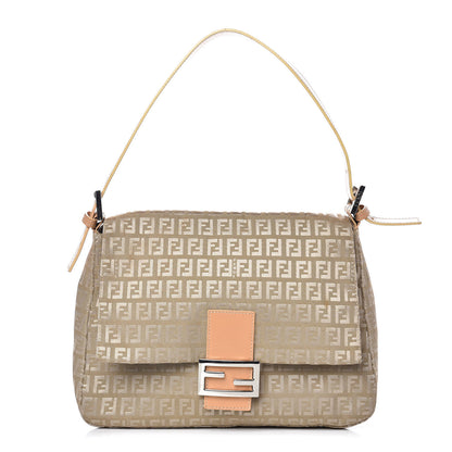 Fendi Zucchino Mama Baguette Beige 1 of 14
