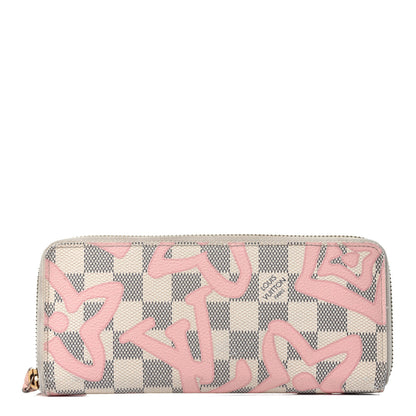 Louis Vuitton Damier Azur Tahitienne Clemence Wallet 1 of 9