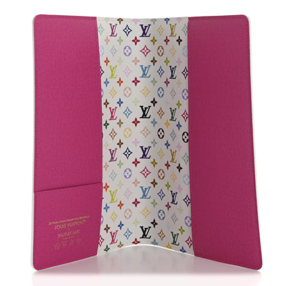 Louis Vuitton LV X TM Monogram Multicolor Emily Notebook Cover MM White 5 of 7