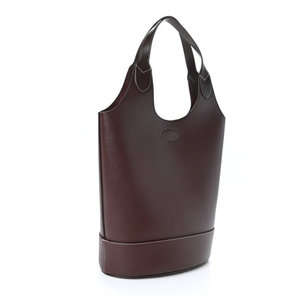 Mulberry Small Classic Grain Silky Calfskin Lily Tote Oxblood 3 of 7