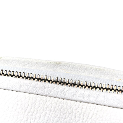 Bottega Veneta Grainy Calfskin Knot Detailed Polka Dot Tote White Multicolor 15 of 16