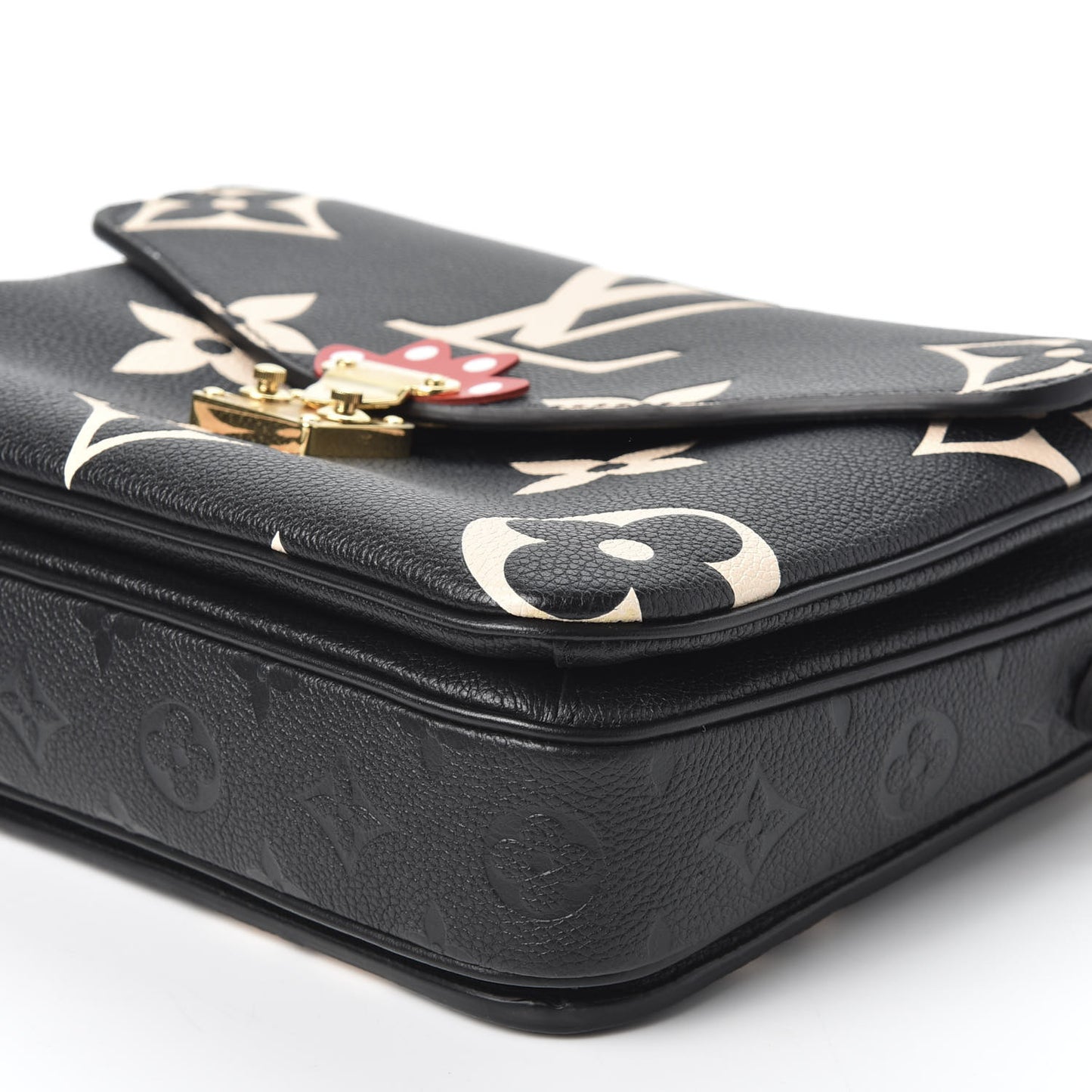 Empreinte Monogram Giant Crafty Pochette Metis Black Creme