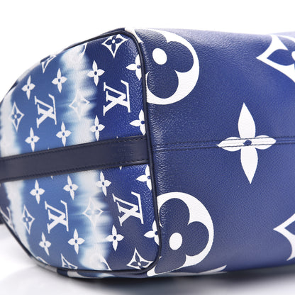 Louis Vuitton Monogram Escale Speedy Bandouliere 30 Blue 8 of 12