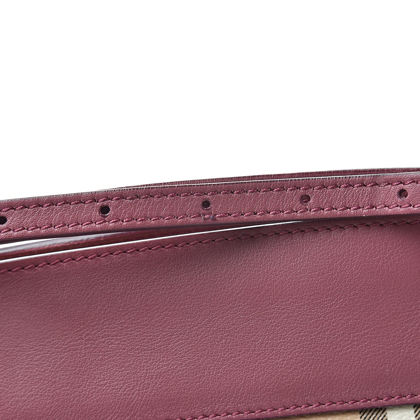 Haymarket Check Bow Tie Crossbody Clutch Bag Pink