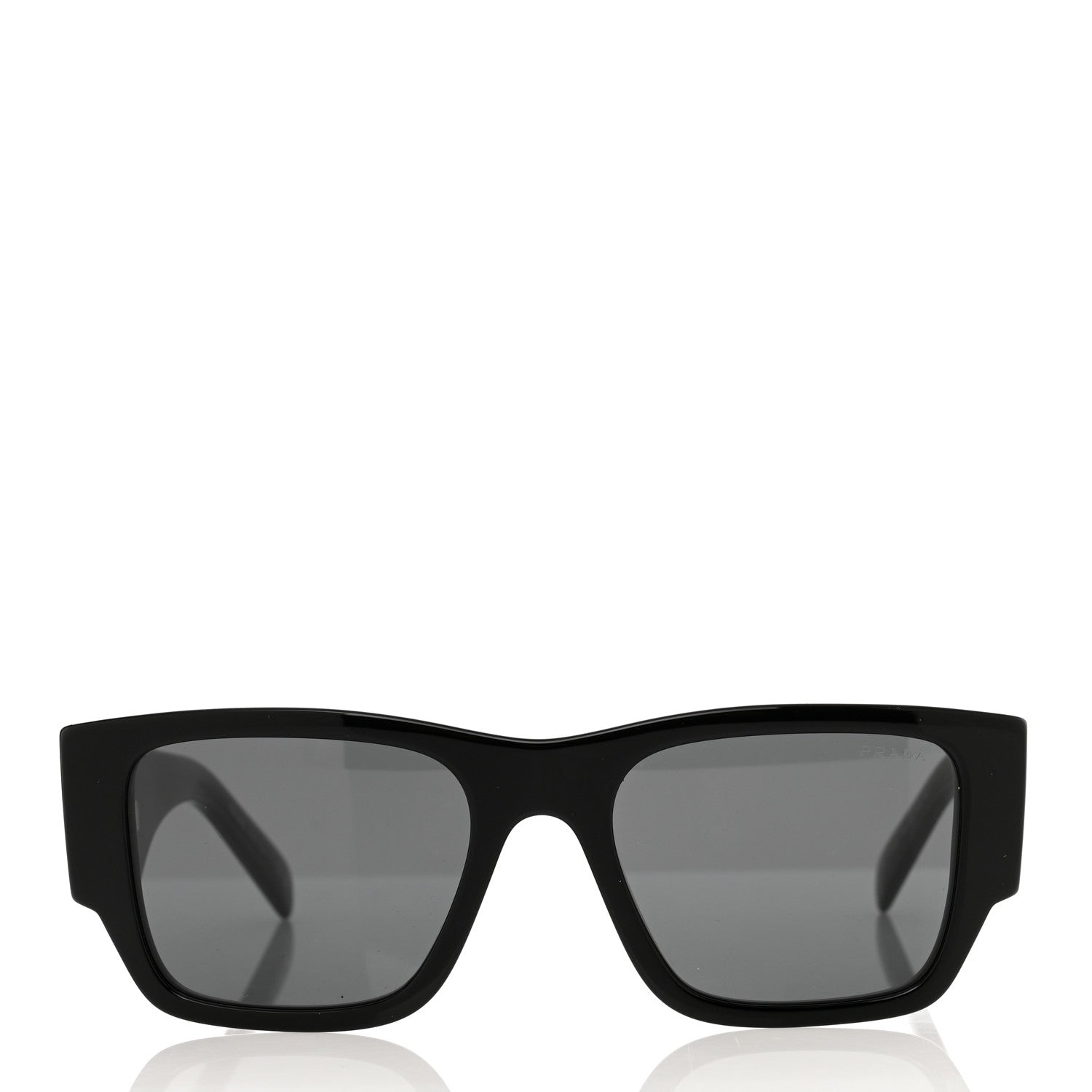 Prada Acetate Symbole Sunglasses SPR 10Z Black 2 of 6