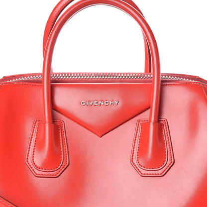 Givenchy Shiny Lord Calfskin Medium Antigona Medium Red 8 of 12