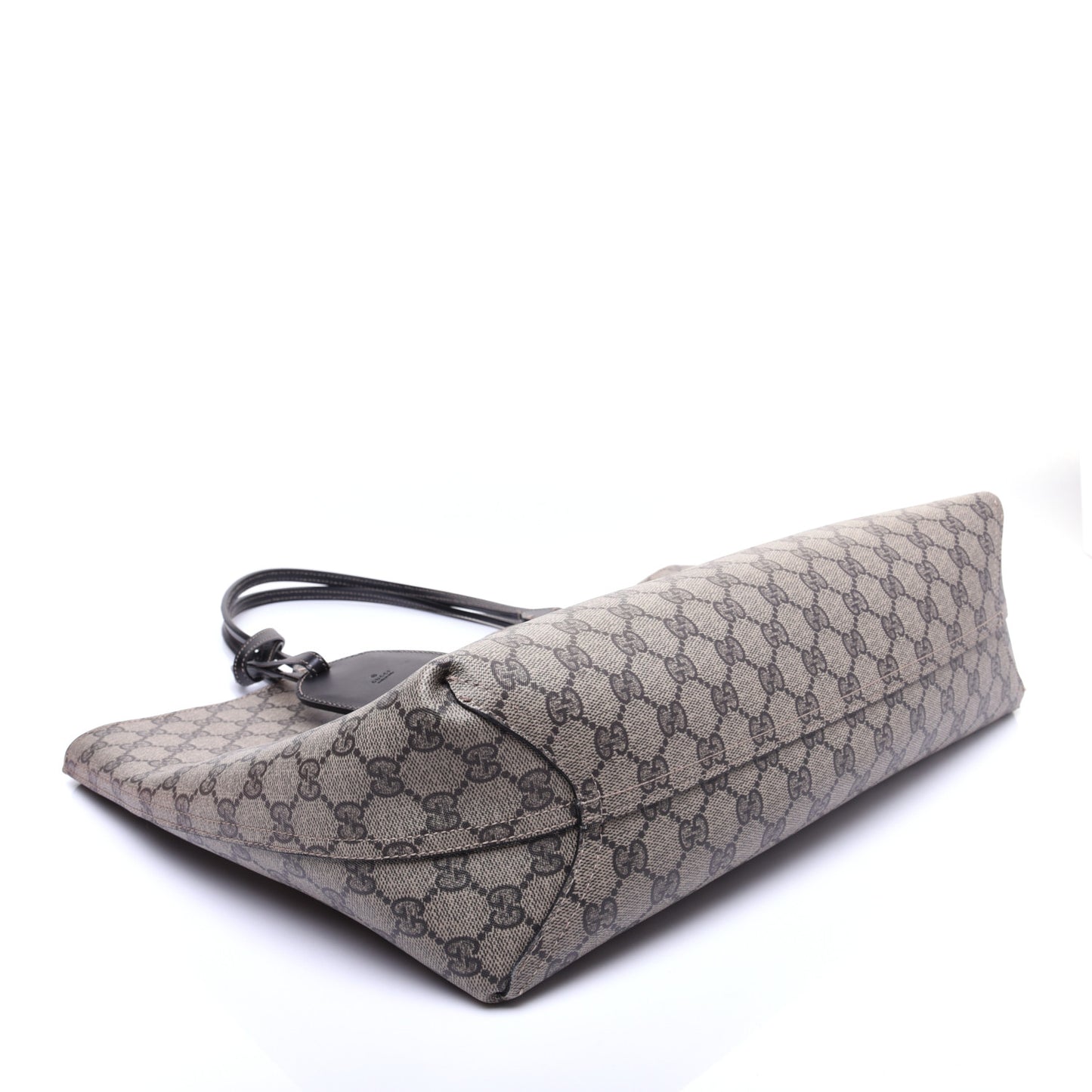 Calfskin GG Supreme Monogram Medium Reversible Tote Black