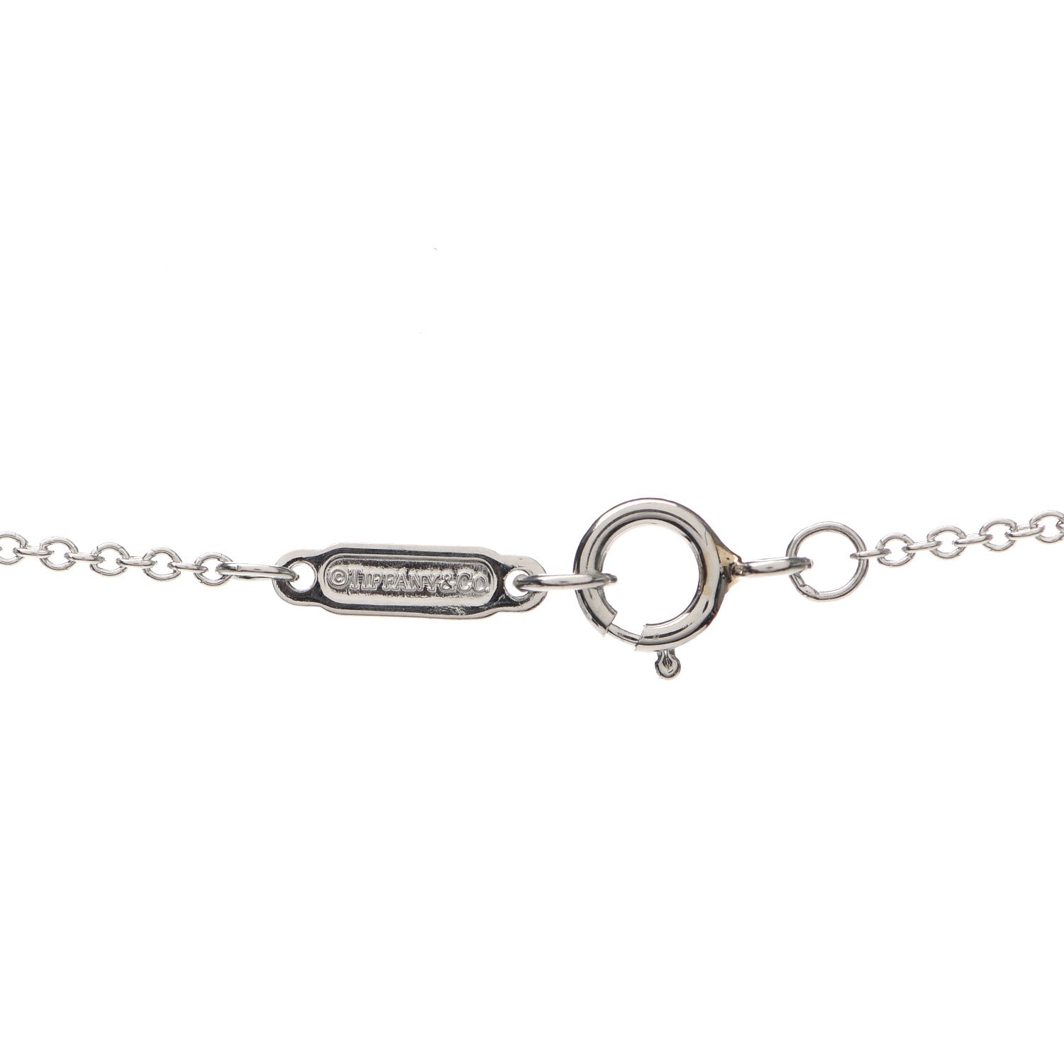 Tiffany Platinum Diamond Small Paper Flowers Pendant Necklace 4 of 6