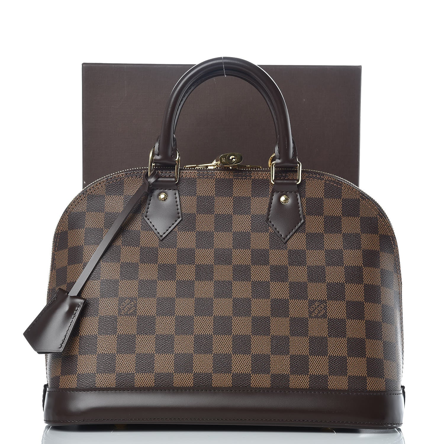 Louis Vuitton Damier Ebene Alma PM 15 of 15