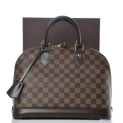 Louis Vuitton Damier Ebene Alma PM 15 of 15
