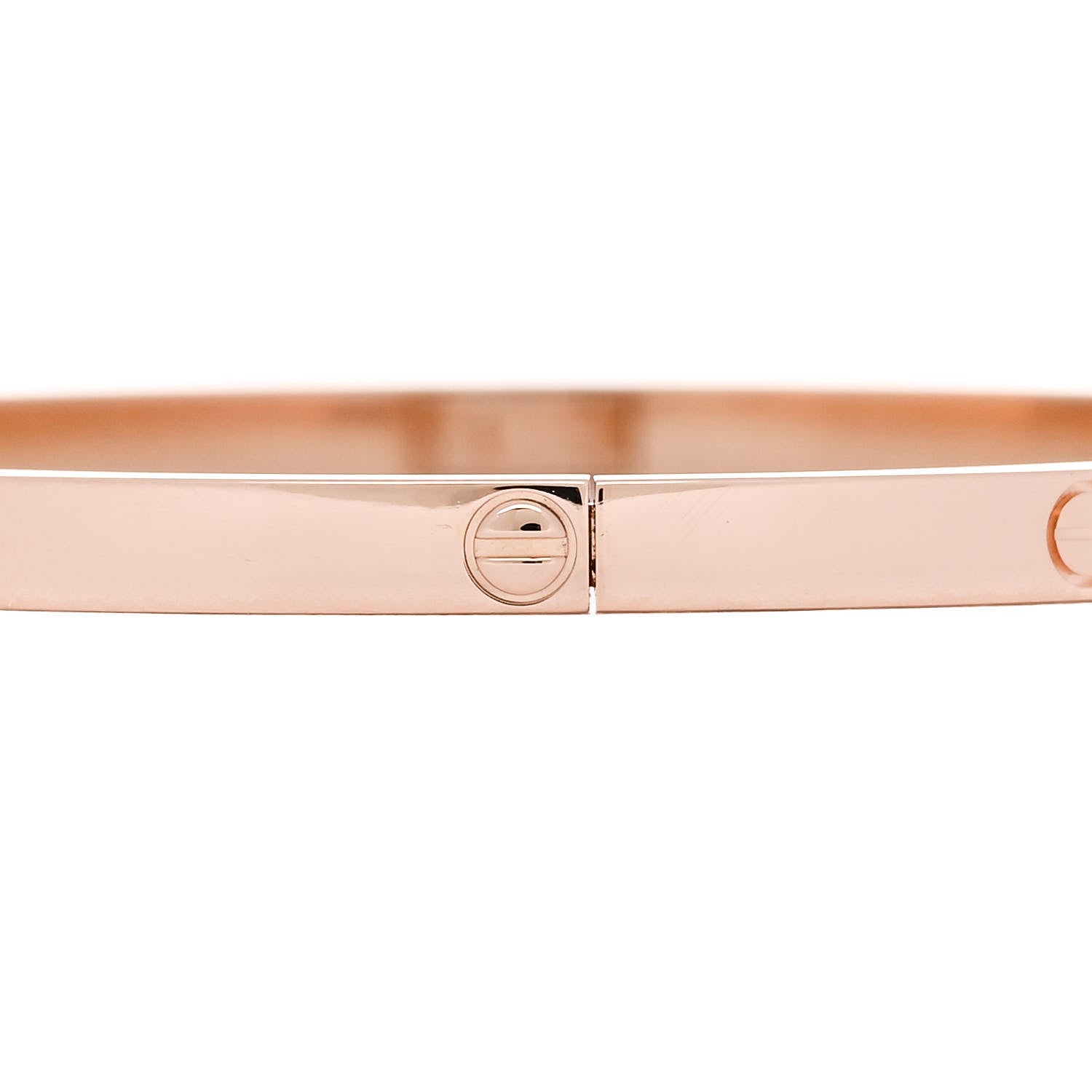 Cartier 18K Pink Gold Small LOVE Bracelet 19 4 of 8
