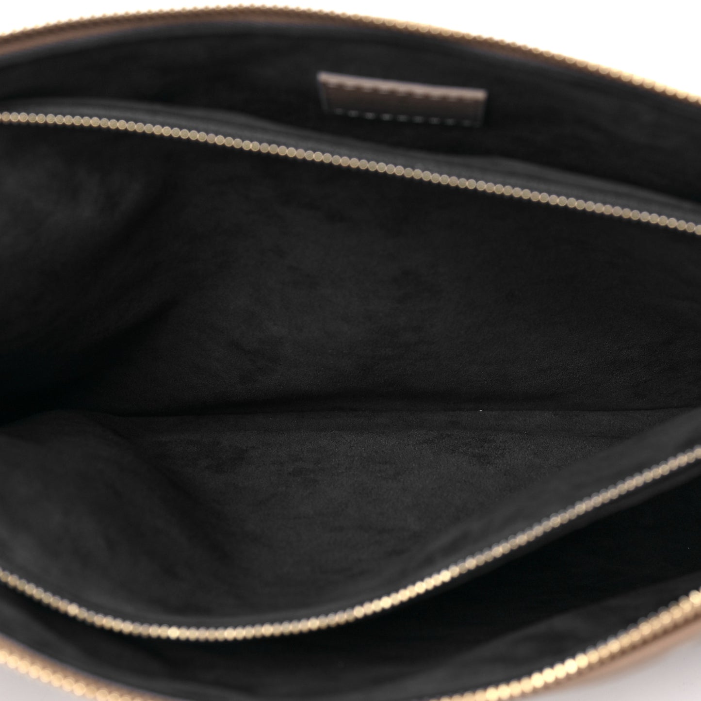 Lambskin Embossed Monogram Coussin MM Taupe