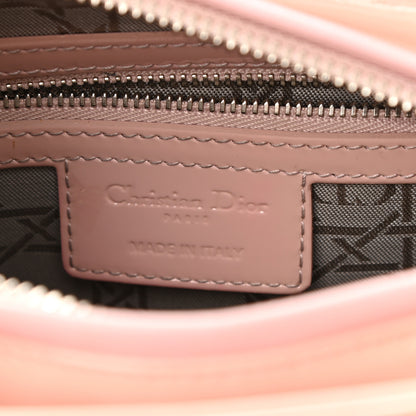 Christian Dior Patent Cannage Medium Lady Dior Rose Clair 6 of 8