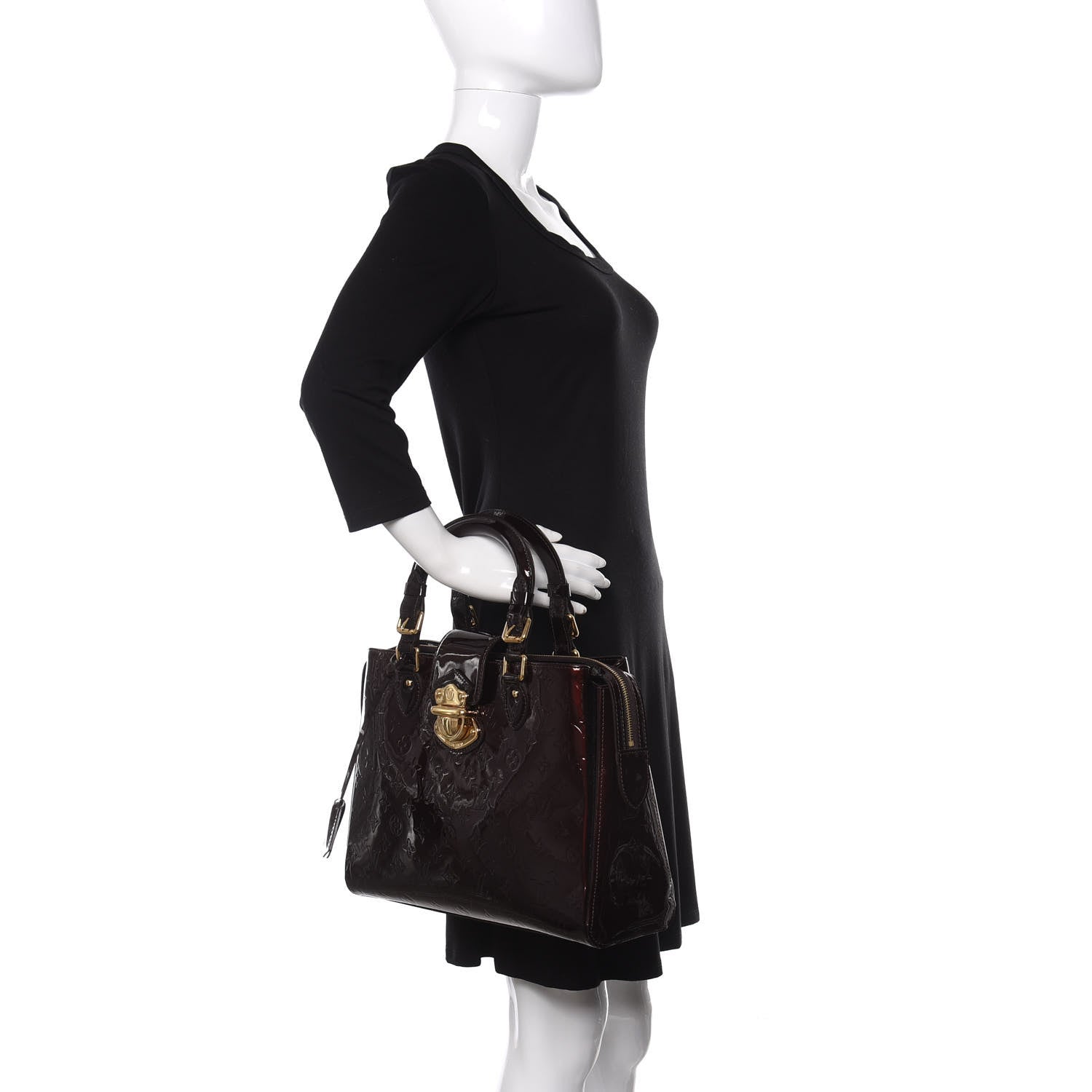 Louis Vuitton Vernis Melrose Avenue Amarante 2 of 11