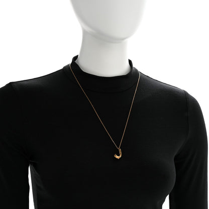 Louis Vuitton LV And Me Letter J Necklace Gold 2 of 7