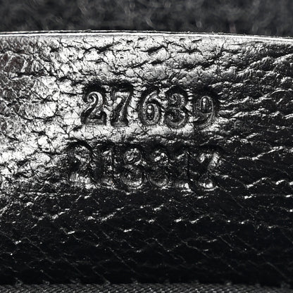 Gucci GG Monogram Messenger Crossbody Bag Black 7 of 10