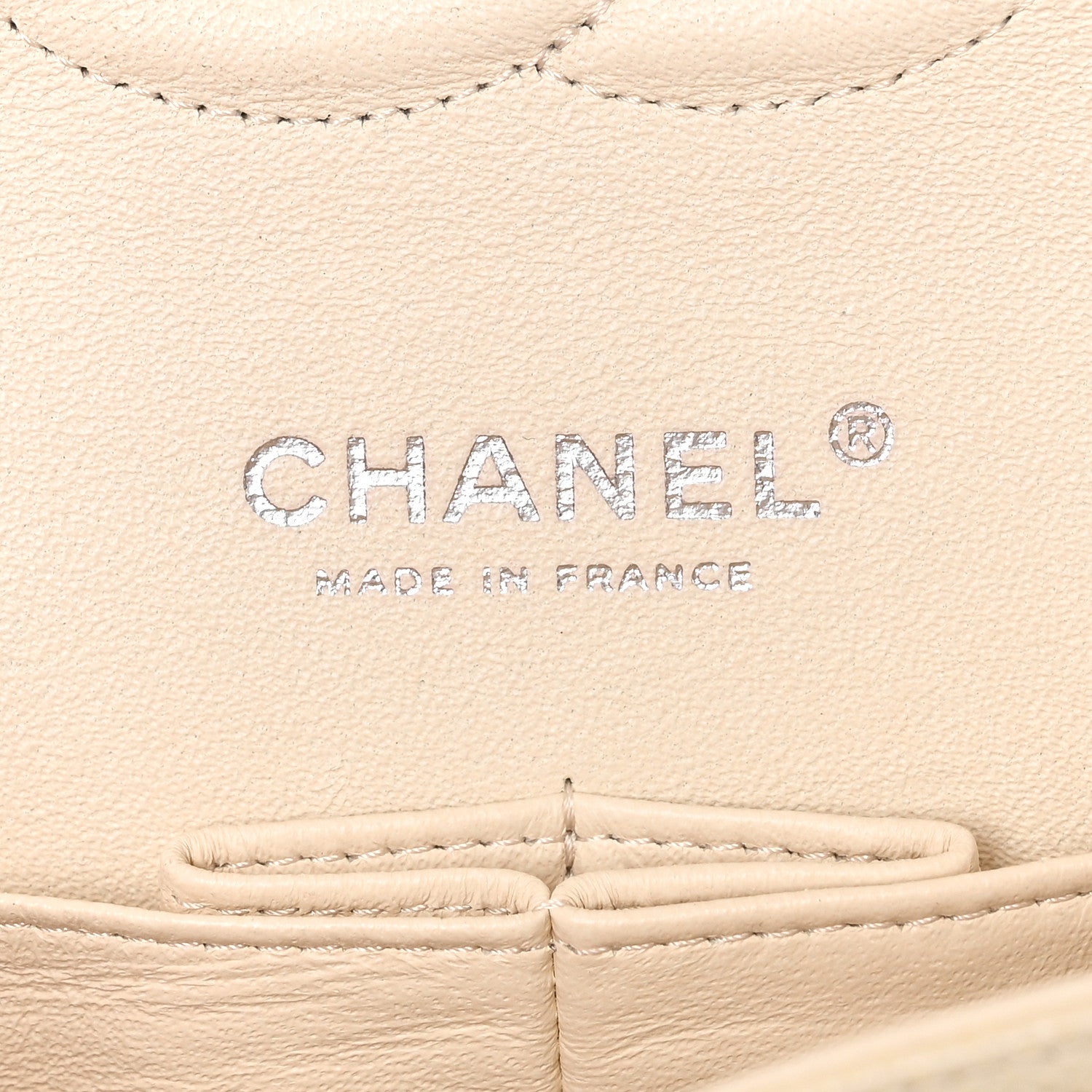 Chanel Iridescent Caviar Quilted Medium Double Flap White 7 of 12