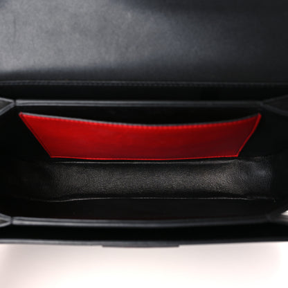 Valentino Garavani Smooth Calfskin Supervee Shoulder Bag Black 5 of 9