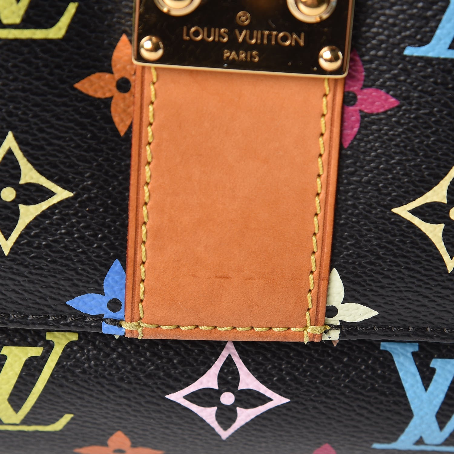 Louis Vuitton Monogram Multicolor Speedy 30 Black 12 of 18