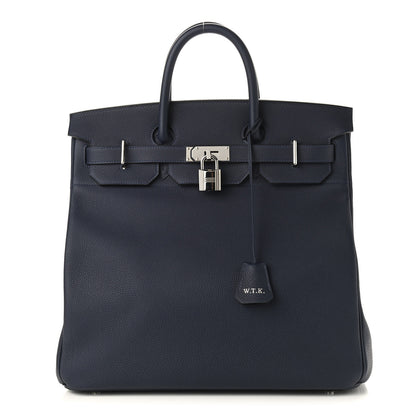 Hermes Togo HAC Birkin 40 Bleu Nuit 1 of 10