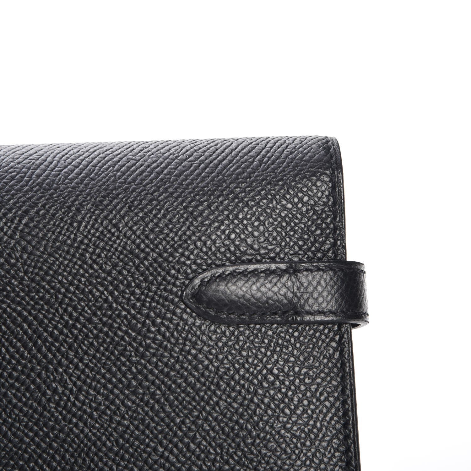 Hermes Epsom Kelly Longue Wallet Black 11 of 17