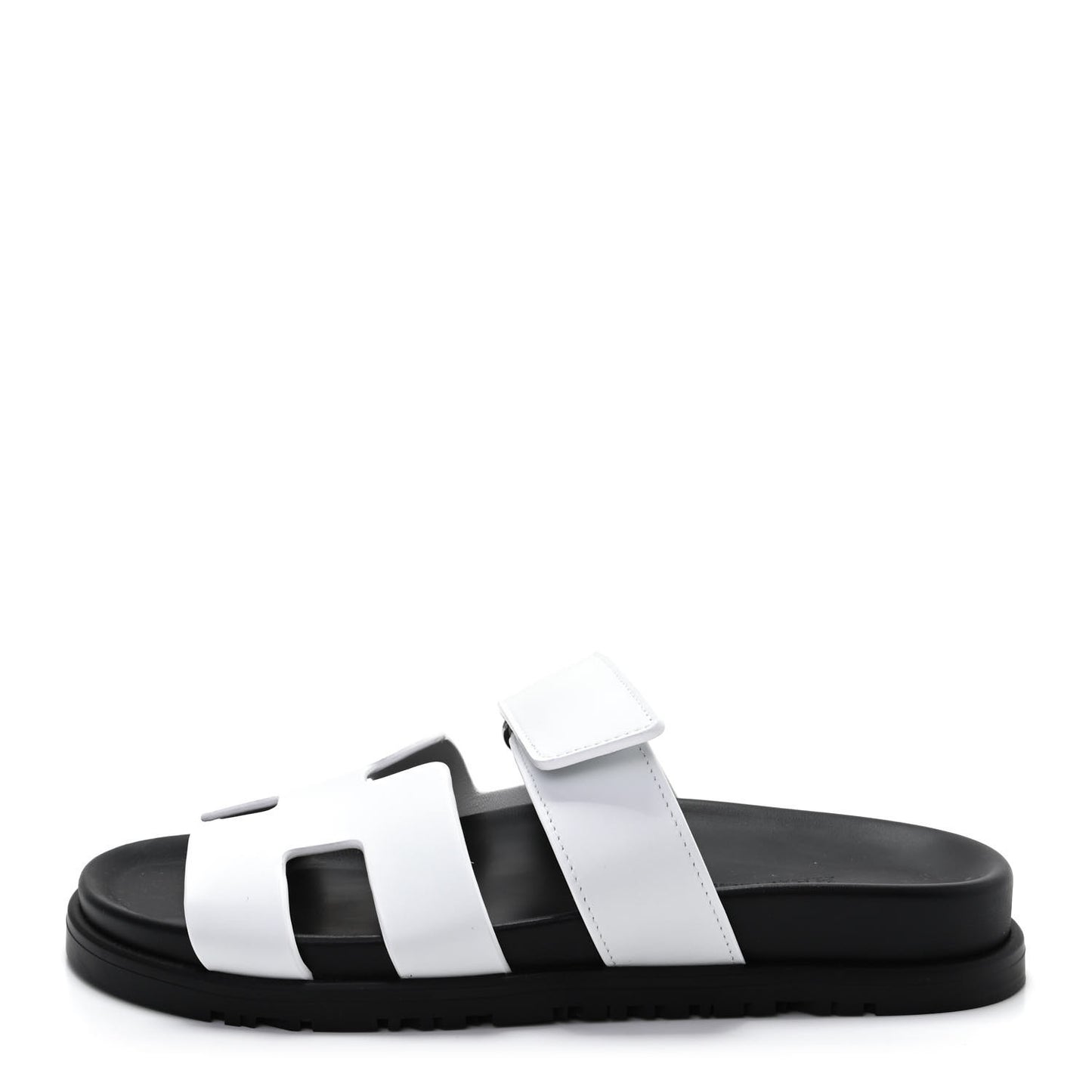Calfskin Womens Chypre Sandals 36 White
