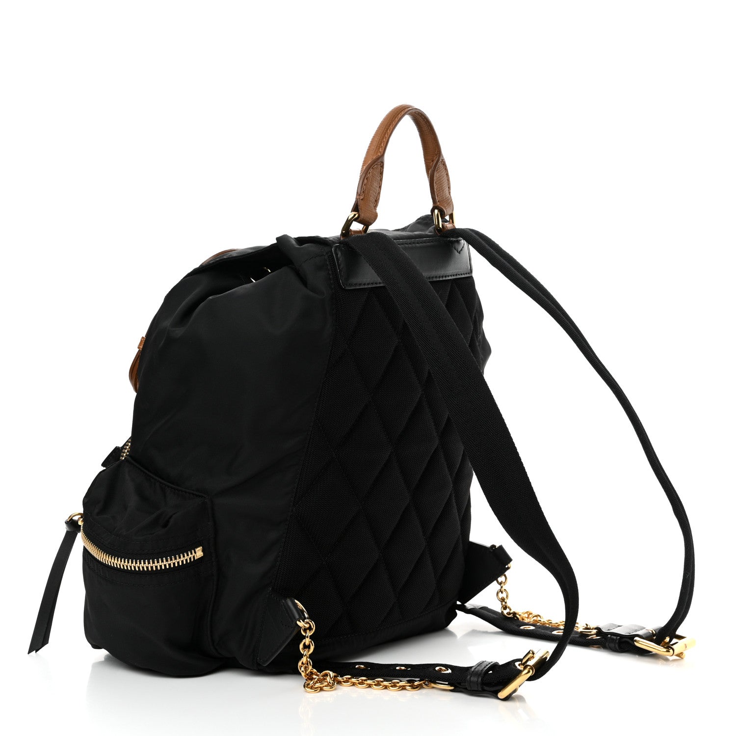 Burberry Nylon Medium Rucksack Backpack Black 3 of 12