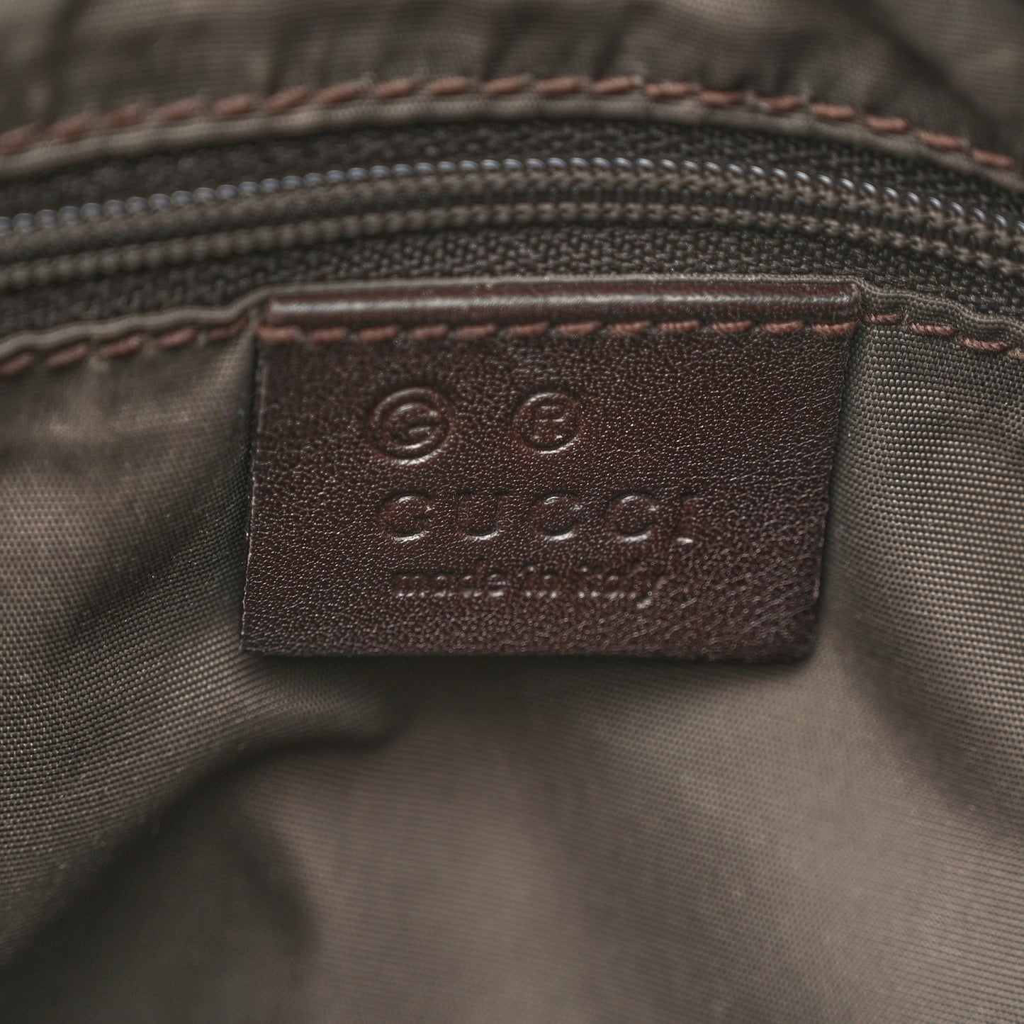 Guccissima Small Hobo Bronze