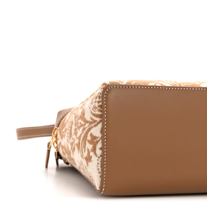 Loro Piana Calfskin Wool Cashmere Close Up Cardo Extra Bag L27 Golden Chestnut Sun Gold 8 of 12