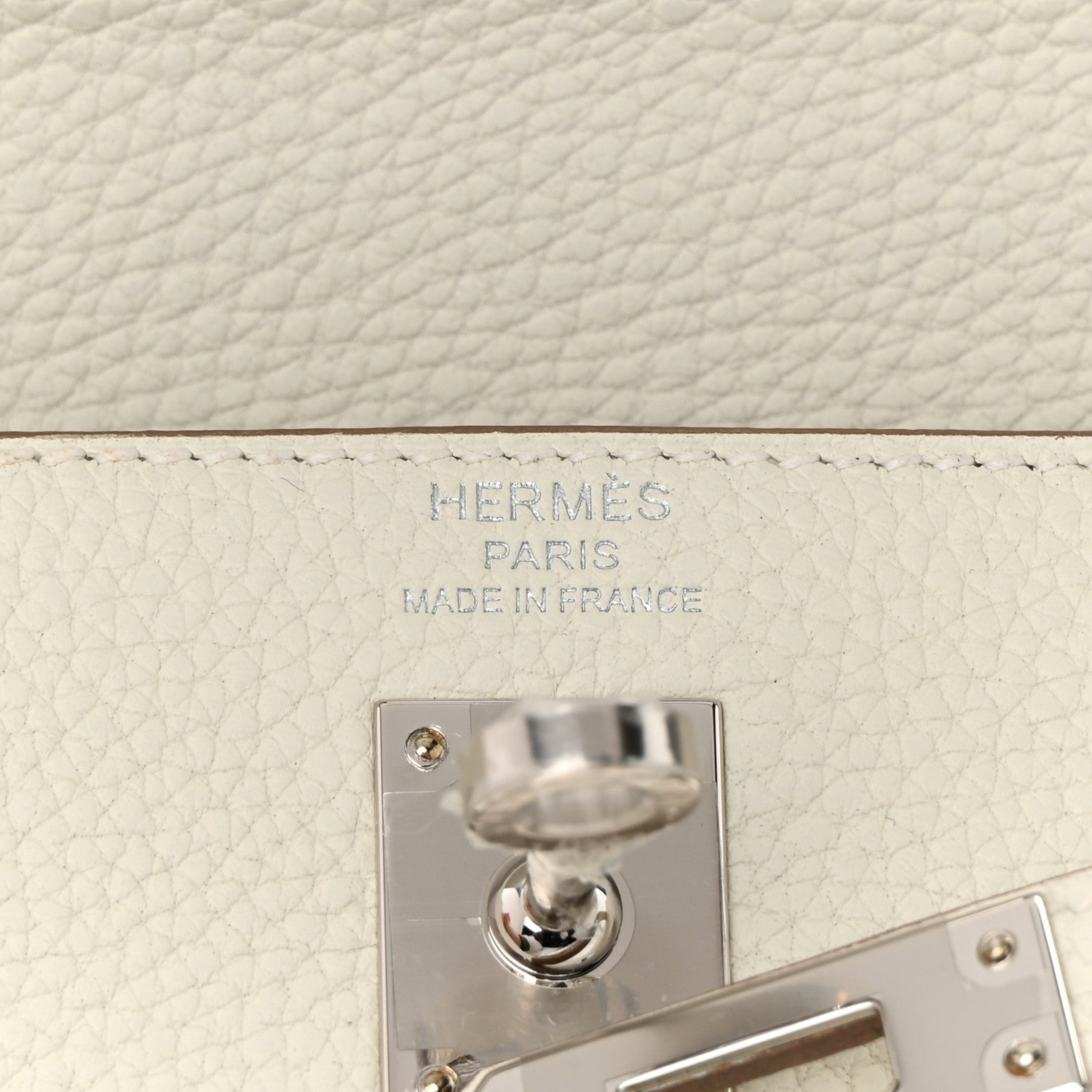 Hermes Togo Kelly Retourne 25 Mushroom 6 of 11