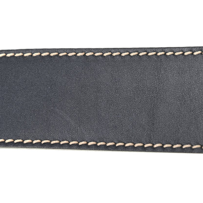 Gucci GG Supreme Monogram Interlocking G Belt 90 36 Beige Blue 6 of 7