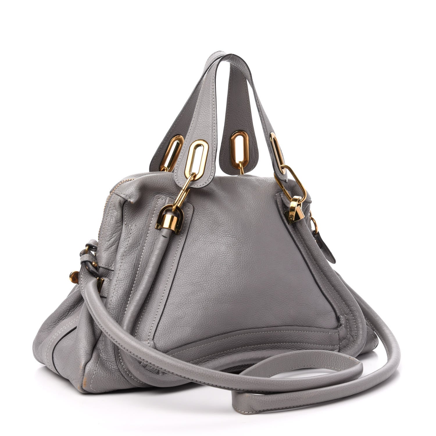 Chloe Calfskin Medium Paraty Grey 4 of 13