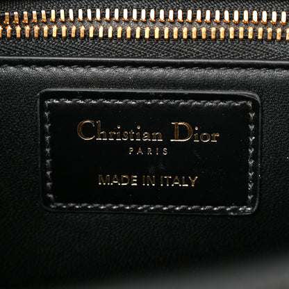 Christian Dior Patent Micro-Cannage 30 Montaigne Chain Flap Bag Black 6 of 11