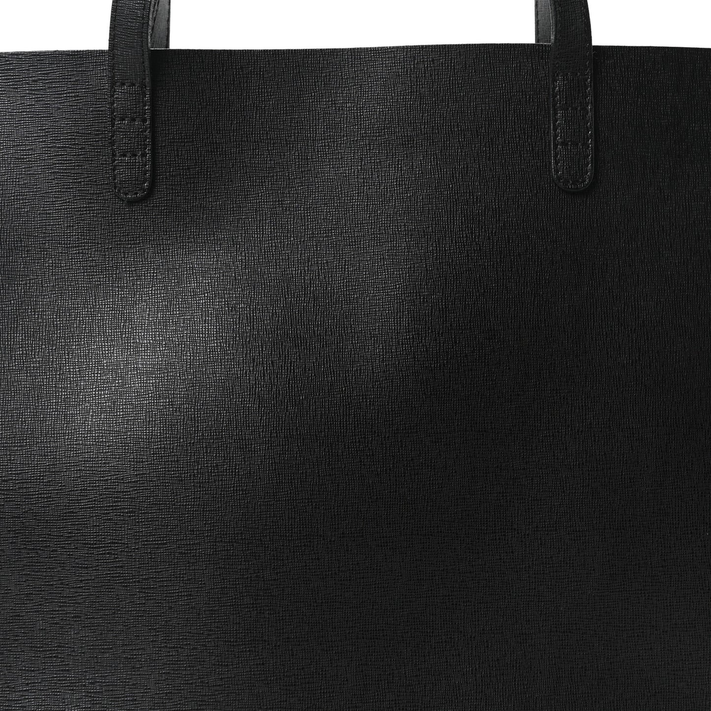 Saffiano Large Shopping Tote Black