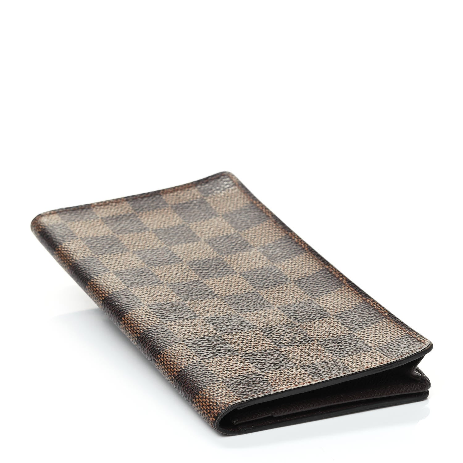 Louis Vuitton Damier Ebene Porte-Cartes Credit Yen Checkbook Wallet 3 of 4