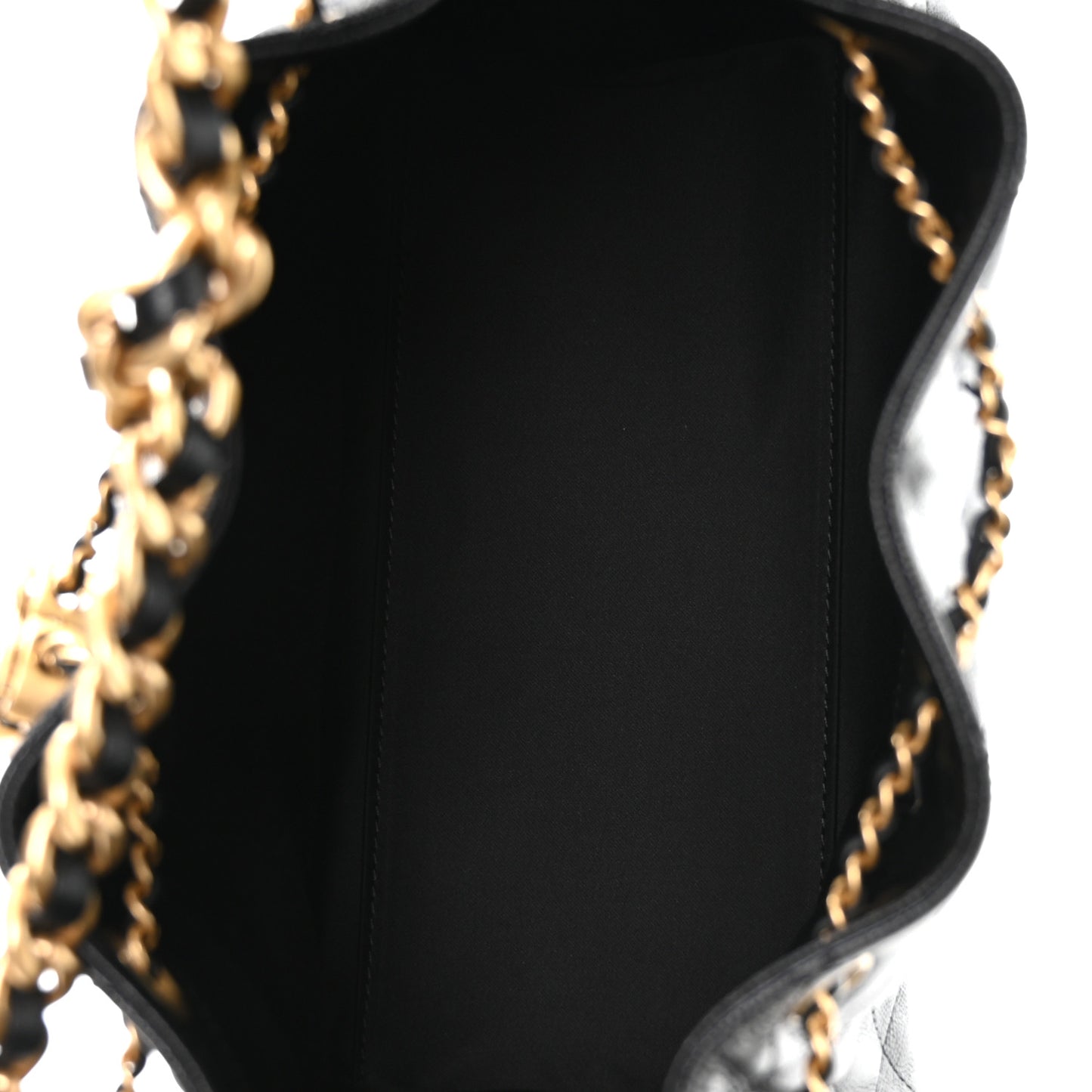 Caviar Quilted Small Chanel 25 Handbag Black