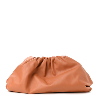 Bottega Veneta Smooth Butter Calf The Pouch Oversized Clutch Clay 1 of 7