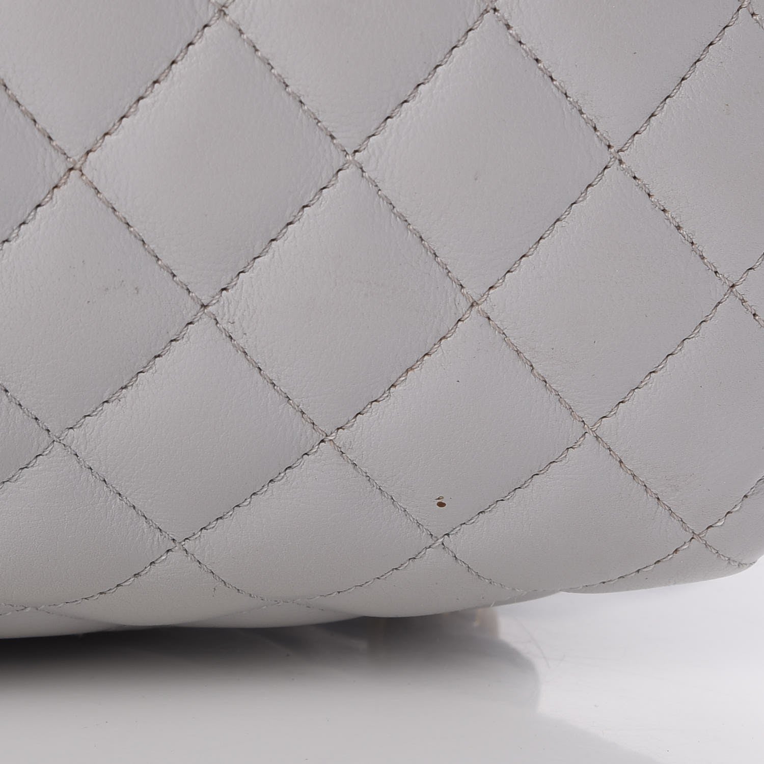 Chanel Calfskin Quilted Large Urban Spirit Backpack Grey 24 of 25