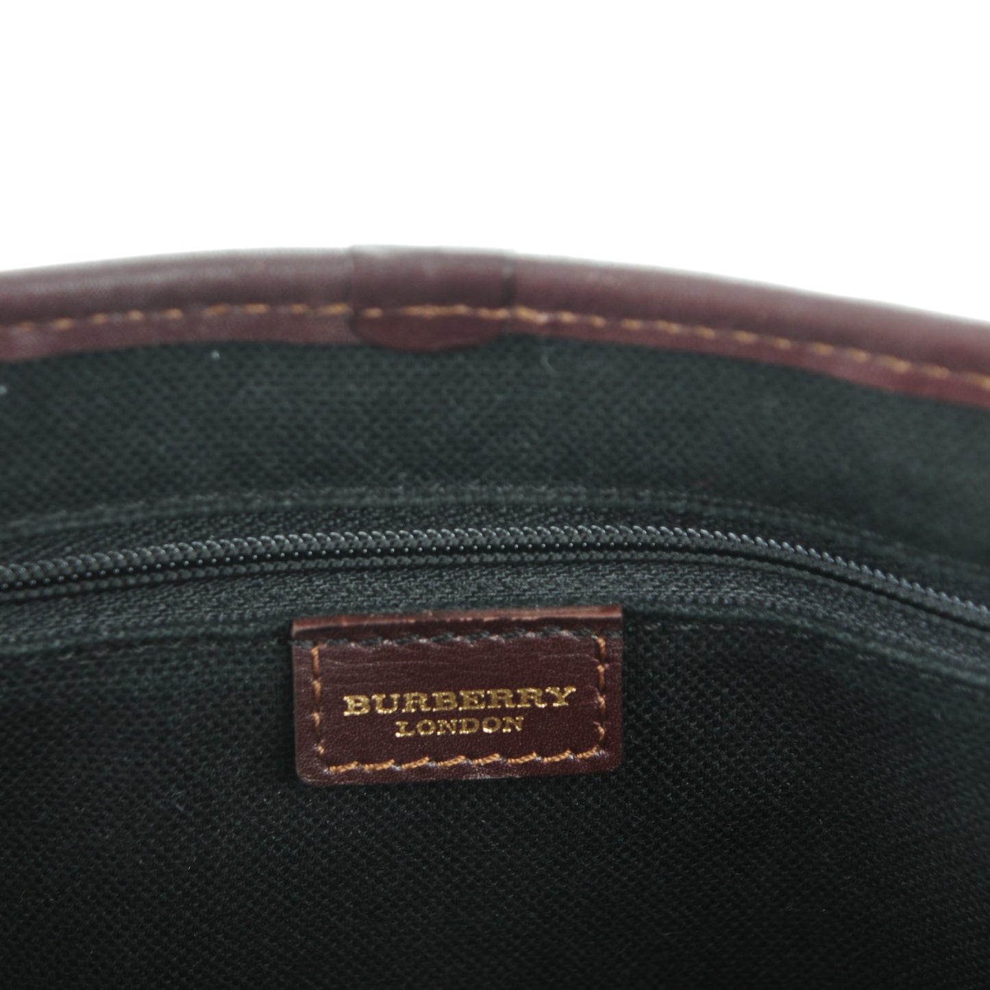 Haymarket Check Studded Satchel Chocolate
