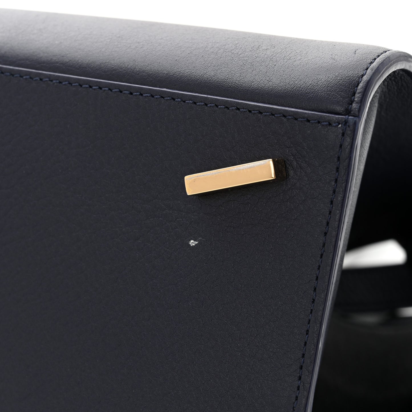 Calfskin Small Hug Bag Midnight