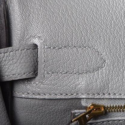 Hermes Togo Birkin 30 Gris Mouette 23 of 34