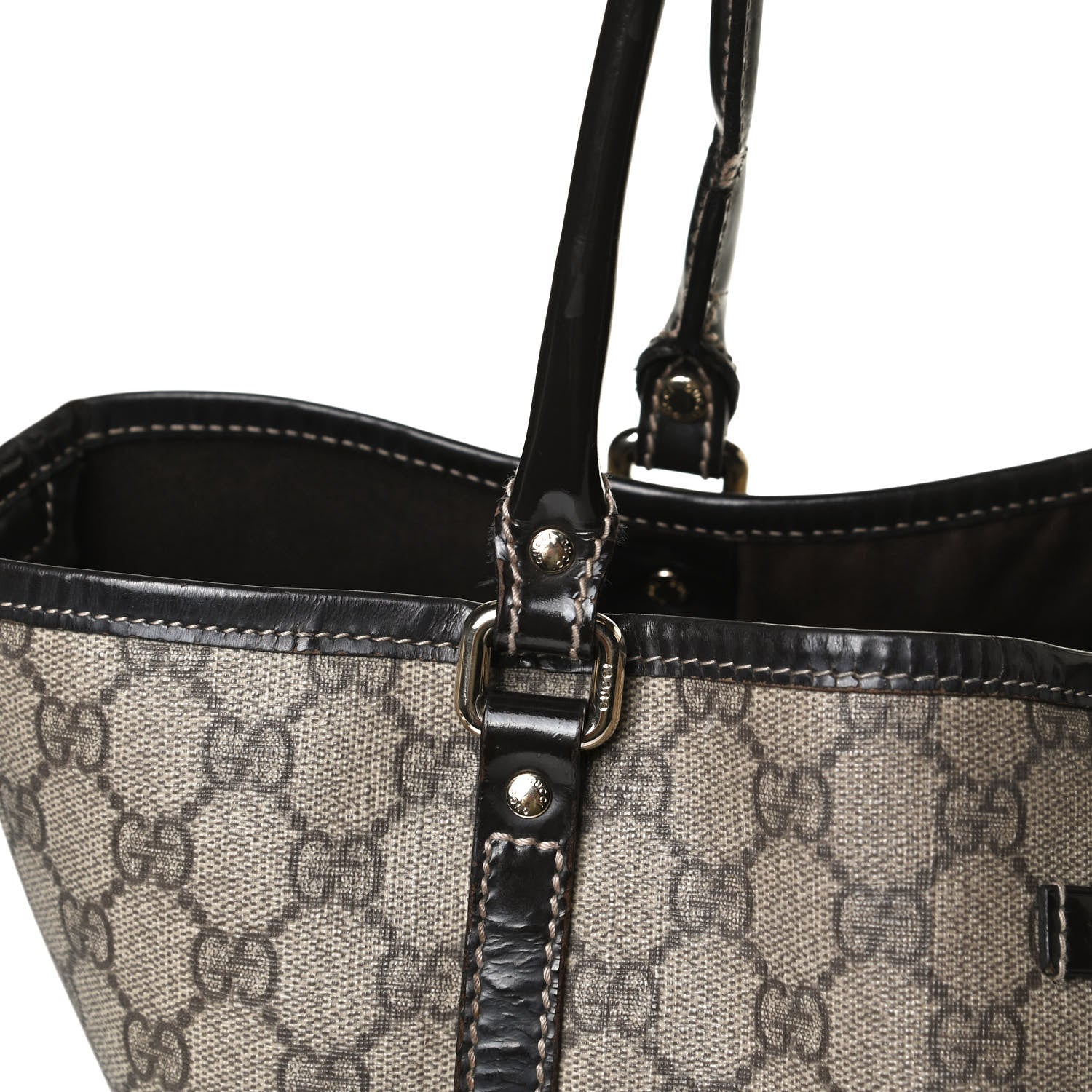 Gucci GG Plus Monogram Medium Joy Tote Dark Brown 14 of 22