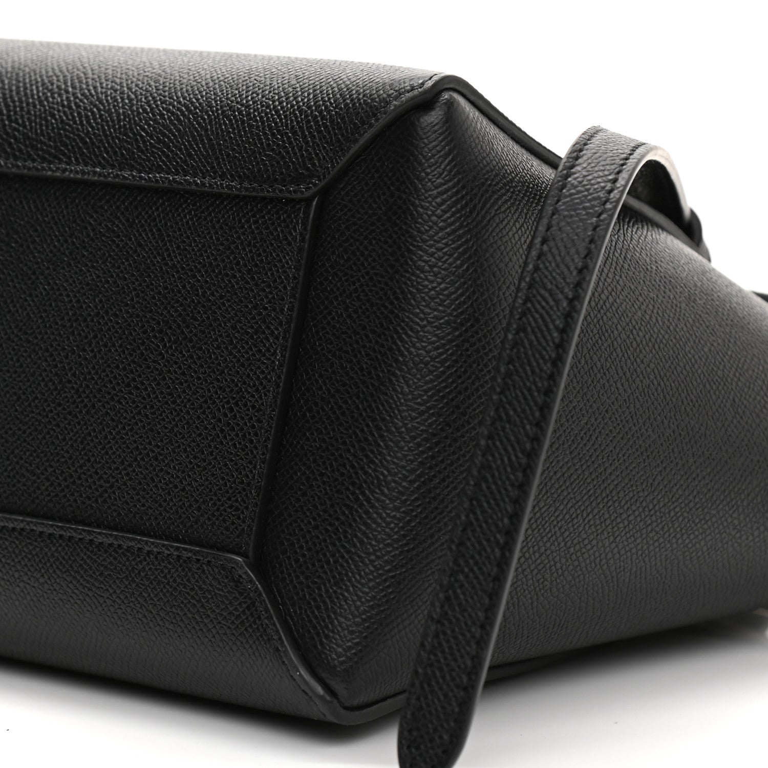 Celine Grained Calfskin Micro Belt Bag Black 21 of 21