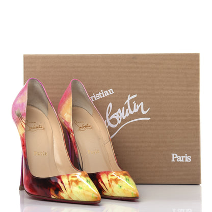 Christian Louboutin Patent Tie and Dye So Kate 120 Pumps 37 Multicolor 10 of 11