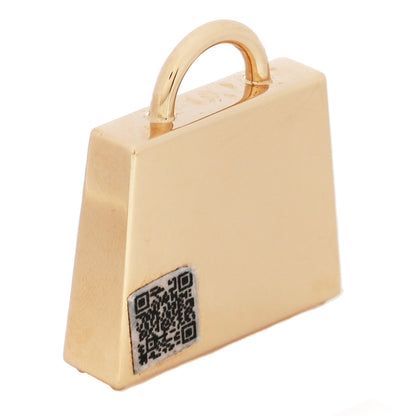 Hermes Lacquered Kelly Curiosite Charm Rouge H 4 of 6