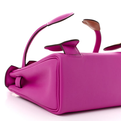 Hermes Swift Quelle Idole Kelly Doll Handbag Magnolia Biscuit 9 of 11