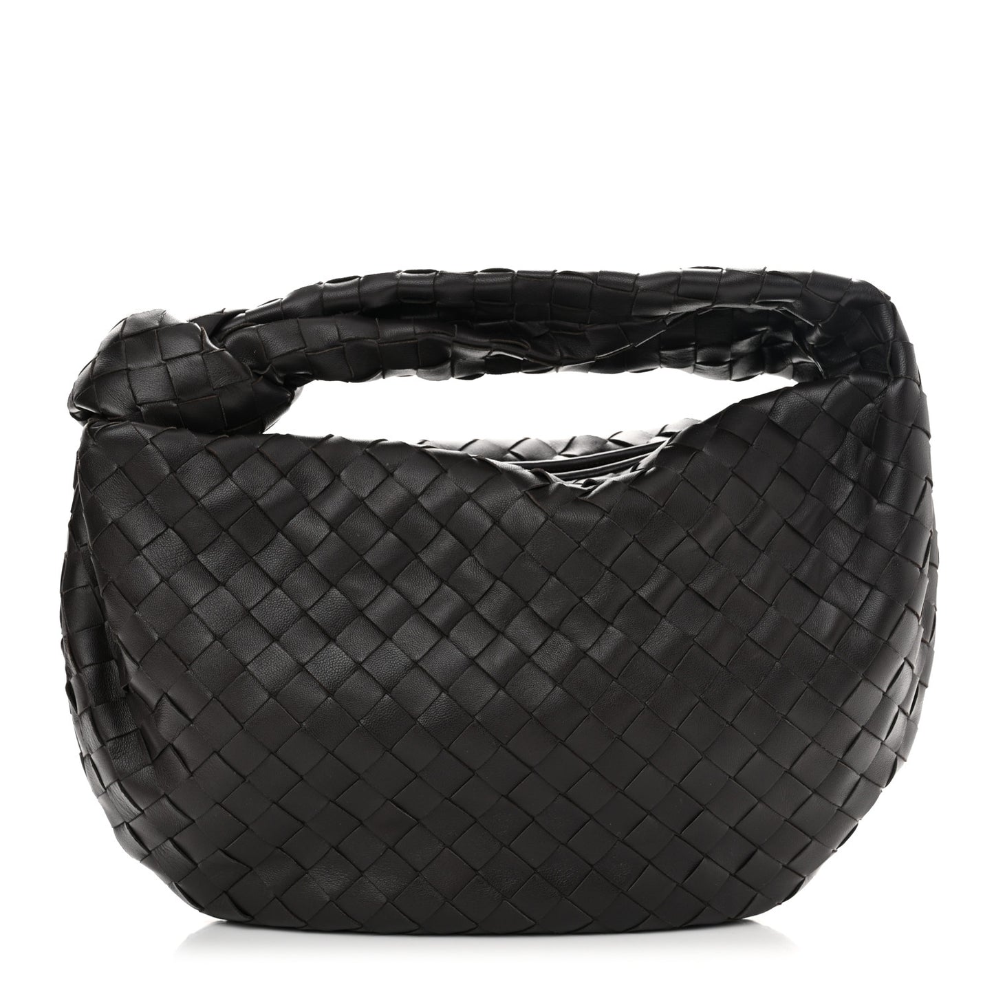 Nappa Intrecciato Teen Jodie Hobo Fondant