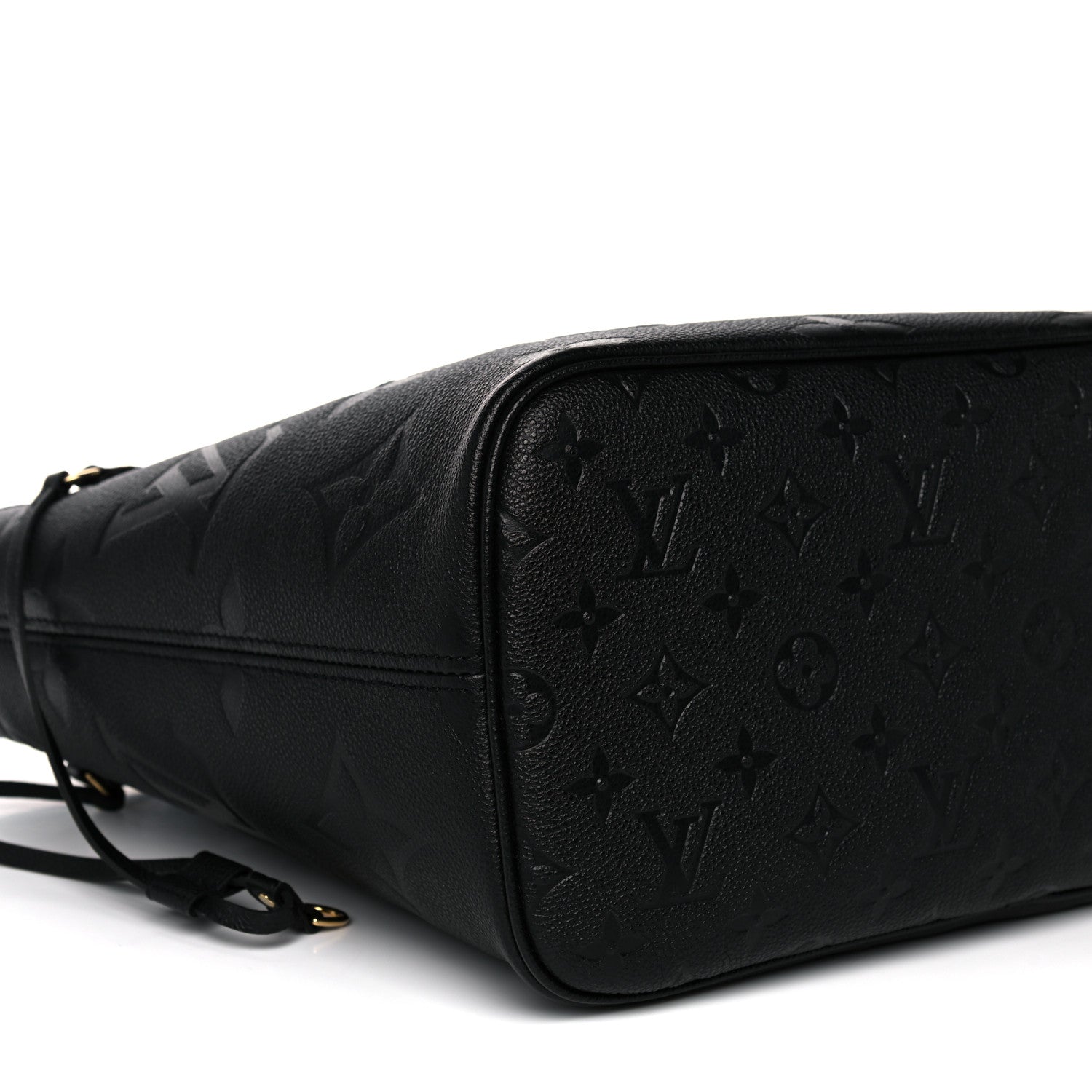 Louis Vuitton Empreinte Monogram Giant Neverfull MM Black 7 of 9