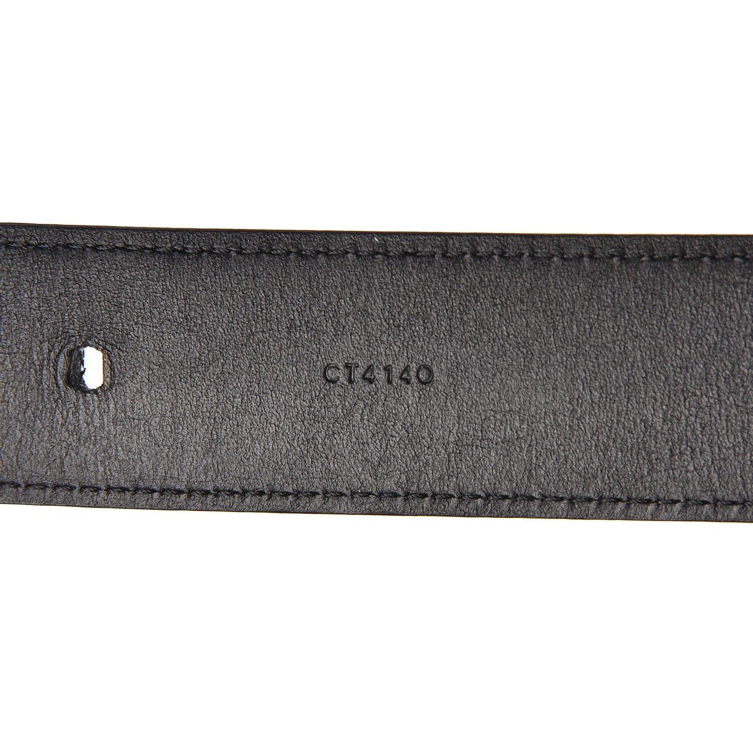Louis Vuitton Damier Graphite Ellipse Belt 85 34 5 of 7
